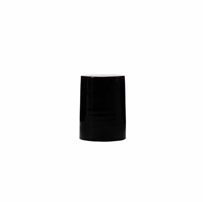 Black 16-415 PP Smooth Skirt Screw Cap